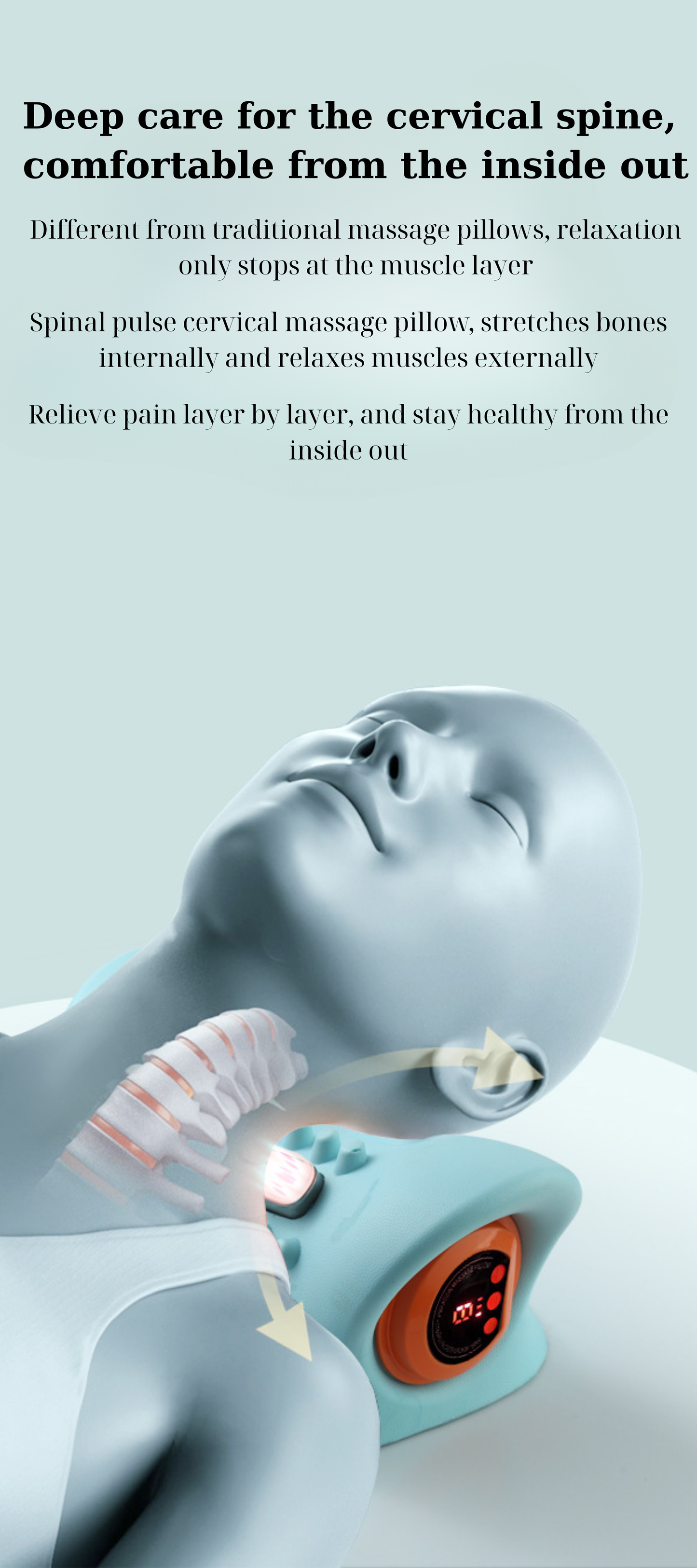 WhollyHealthy™ Portable Electric 3-in-1 Massager