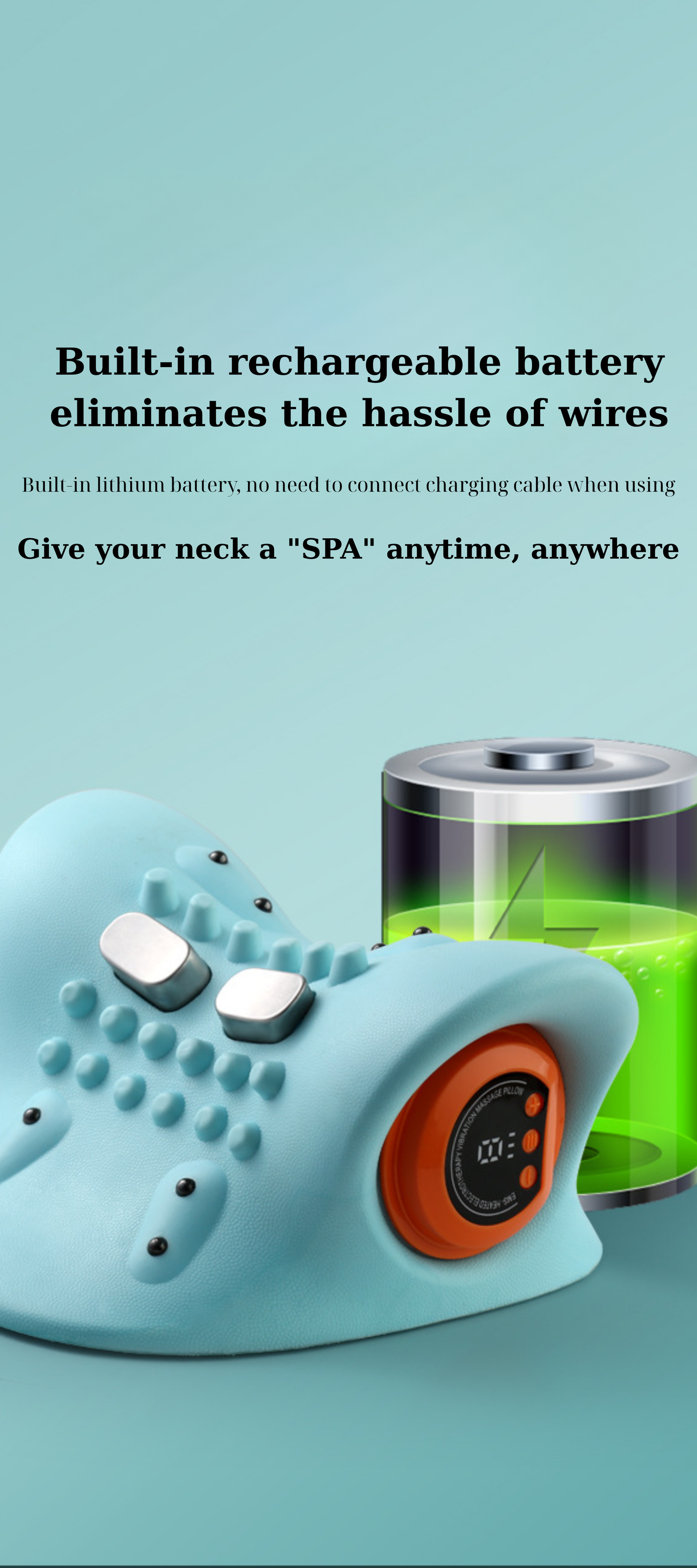 WhollyHealthy™ Portable Electric 3-in-1 Massager